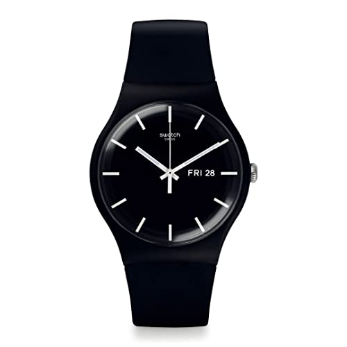 SWATCH Mono Black Again Armbanduhr SO29B704 im Sale