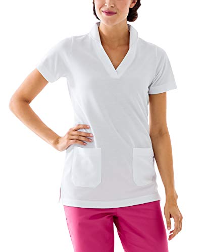 CLINIC DRESS Longshirt Damen Shirt mit 60% Baumwolle pink 46/48 im Sale