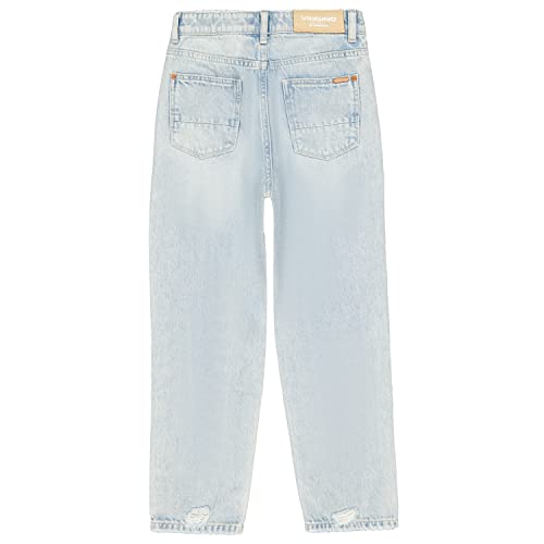 Vingino Girl's Damage Jeans, Light Bleach, 15 im Sale