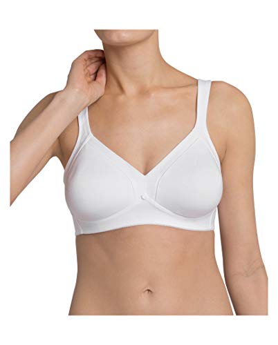 Triumph Damen Cotton Shaper N Bra, Weiß, 100D EU im Sale