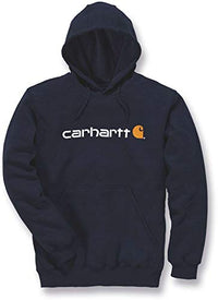 Thumbnail for Carhartt, Herren, Weites, mittelschweres Sweatshirt mit Logo-Grafik, Marineblau neu, im Sale