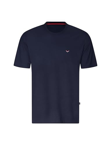 TRIGEMA Herren 637202323 T-Shirt, Navy, 3XL EU im Sale