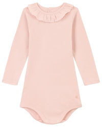 Thumbnail for Petit Bateau A0BQB Langarm-Body Mit Kragen Baby Mädchen Saline 3 Monate im Sale