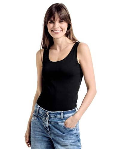 Cecil Damen Linda Top, Schwarz (Black 10001), L EU im Sale