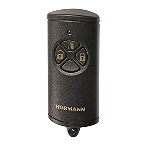 Hörmann Handsender HSE4 SK BS (Sicherheitshandsender mit Bi-Secur, für Smart Key, entriegeln/öffnen/verriegeln, Kopierschutz für Codierung, Zubehör für Haustüren)