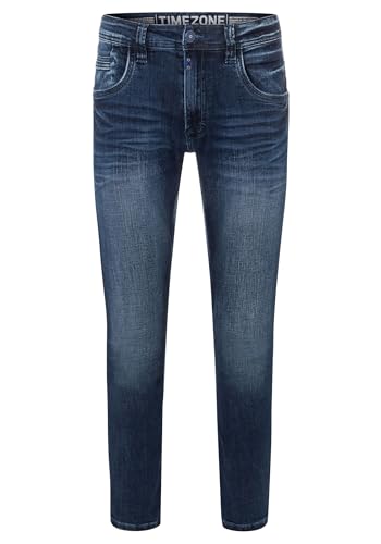 Timezone Herren Regular GerritTZ Jeans, Light royal wash, 34W / 34 im Sale