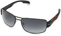 Thumbnail for PRADA SPORT Herren 0PS53NS DG05W1 65 Sonnenbrille, Schwarz (Black Rubber/Polargreygradient) im Sale