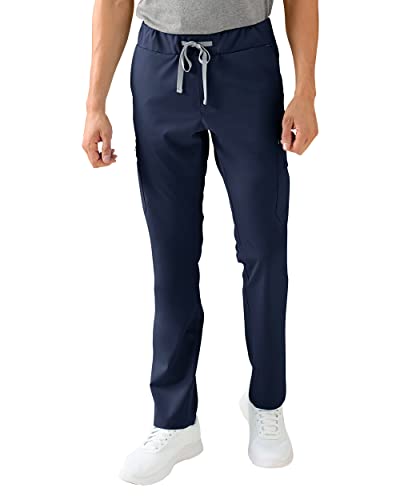 CLINIC DRESS Hose I kaere I Herren-Schlupfhose Pflegehose Arbeitskleidung I Gerades Bein Stretch I Industriewäsche geeignet | bis 75 Grad waschbar | schwarz im Sale