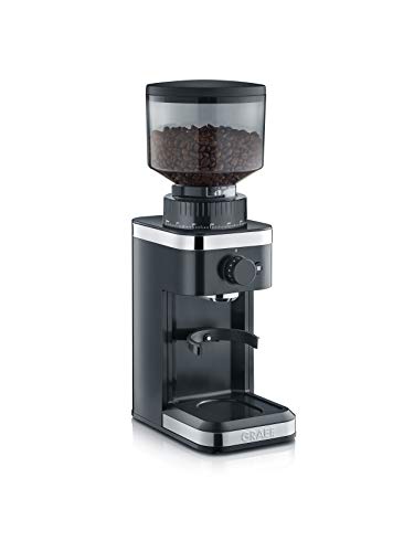 Graef CM502EU Kaffeemühle Schwarz Stahl-Kegelmahlwerk, 135, Edelstahl, 1 Load, Multicolor im Sale