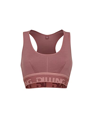 Dilling Damen Sport BH aus Merinowolle - Schwarz 38 im Sale