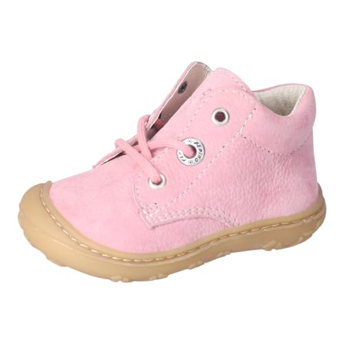 RICOSTA Mädchen Stiefel Cory, Baby und Kleinkinder Lauflernschuhe, Weite: Mittel, lose Einlage, terracare, Booties, Leder, Mallow (330), 22 EU im Sale