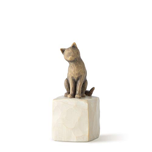 Willow Tree Love My Cat Dark Figurine im Sale