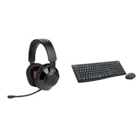 Thumbnail for JBL Quantum 350 Over-Ear Gaming Headset – Wireless 2.4 GHz und USB-C-Anschluss & Logitech MK295 kabelloses Tastatur-Maus-Set mit SilentTouch-Technologie im Sale