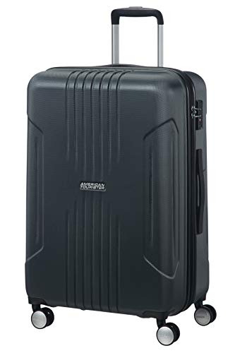 American Tourister Tracklite - Spinner Large Expandable Koffer, 78 cm, 120L, Dark Slate im Sale