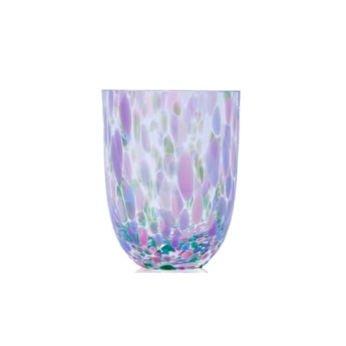 Anna von Lipa Big Confetti tumbler Blueberry