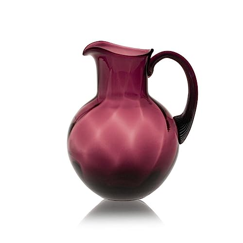 Anna von Lipa - Swirl Karaf 2L violet - Karaffen glas