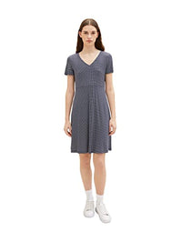 Thumbnail for TOM TAILOR Damen Jersey Kleid mit Muster im Sale