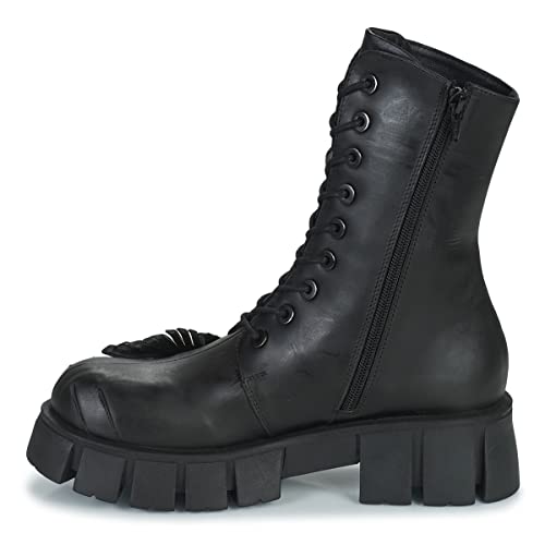 Papucei Damen Schnürboots, Boots Izaura in Schwarz handgearbeitete Qualität aus Rumänie schwarz Gr. 38 im Sale