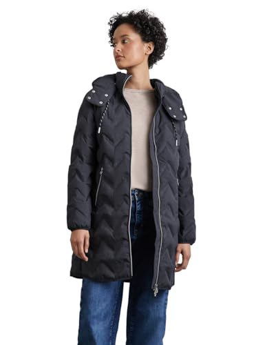 STREET ONE Damen A201973 Steppmantel, Gravity Blue, 34 im Sale