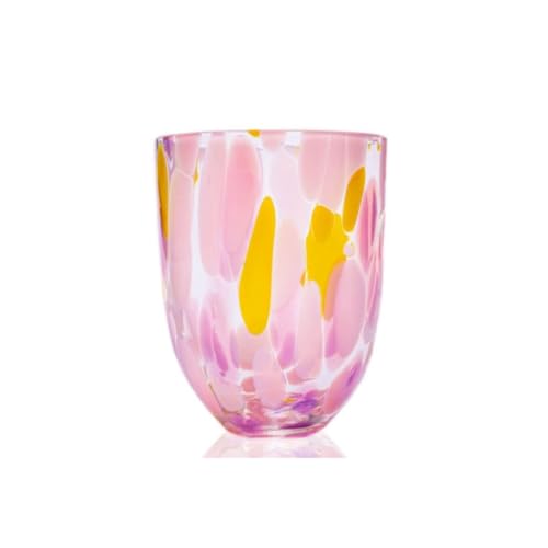 Anna von Lipa Big Confetti Tumbler Rosa+Yellow+Lilla