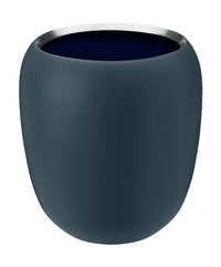 Thumbnail for Stelton to go Cup, Stainless Steel with Powder Coating, Dusty Blue/Midnight Blue, Klein