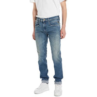 Thumbnail for Replay Herren Jeans Anbass Slim-Fit Original, Medium Blue 009 (Blau), 31W / 32L im Sale