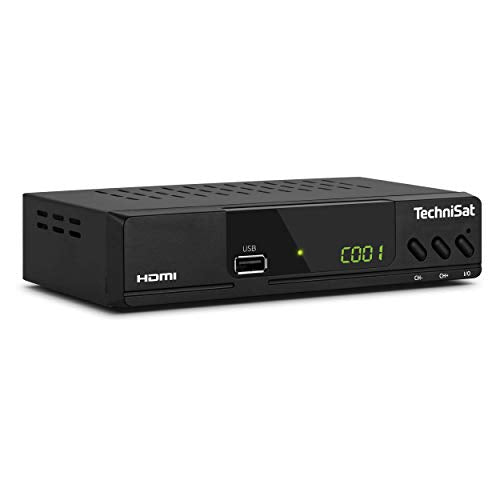 TechniSat HD-C 232 - HD-Receiver für digitales Kabelfernsehen (HDTV, DVB-C, HDMI, SCART, USB 2.0, RF in, RF out, EPG, Fernbedienung ) schwarz im Sale