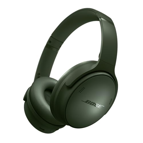 Bose QuietComfort Kabellose Kopfhörer mit Noise-Cancelling, Bluetooth Over-Ear-Kopfhörer, bis zu 24 Stunden Akkulaufzeit, Weiß im Sale