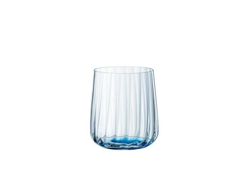 Spiegelau & Nachtmann, 2-teiliges Becher-Set, Blaue Trinkgläser, Kristallglas, 340 ml, Ocean, Lifestyle, 4453165 im Sale