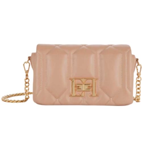 Elisabetta Franchi BS34A37E puffy kleine nackte Tasche mit Schultergurt, Akt, Dim.19,5 x 12 x 5 cm im Sale