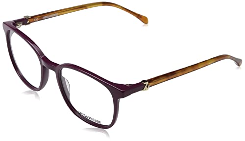 ZADIG&VOLTAIRE VZJ035 Brille, Shiny Full Plum, 49 Kinder, Shiny Full Plum im Sale