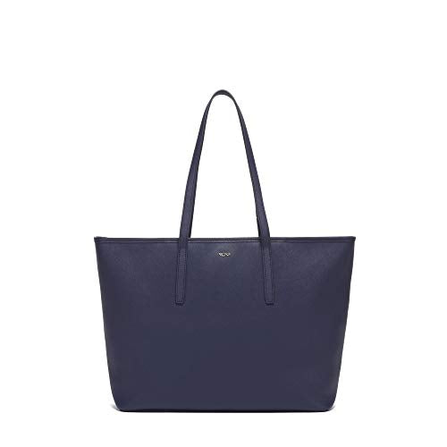 TUMI - Totes Everyday Leder Tote Bag - Reisetasche für Damen - Navy im Sale