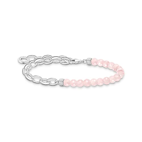 Thomas Sabo Armband mit rosa Perlen 925 Sterling Silber A2098-034-9-L17 im Sale