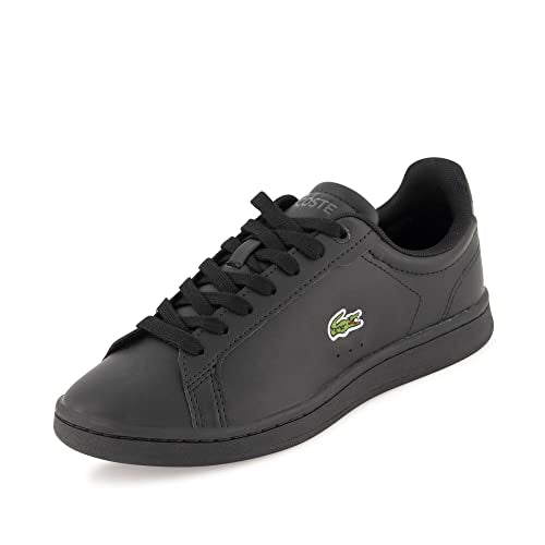 Lacoste Unisex - Kinder Low-Top Sneaker Carnaby PRO BL 23 1 SUJ, Jungen,Mädchen Halbschuhe,schnürschuhe,schnürer,SCHWARZ (02H),35 im Sale