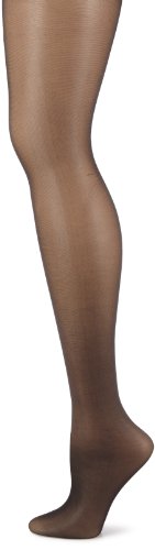 Elbeo Damen PH 20 Seidenmatt Feinstrumpfhose, Transparent, Schwarz (3800 schwarz), 42/44 im Sale