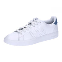 Thumbnail for adidas Herren Advantage Premium Leather Shoes Schuhe, FTWR White FTWR White Crew Blue, 2/3 EU im Sale