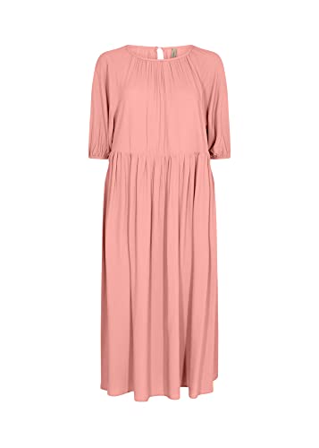 Soyaconcept Women's SC-RADIA 155 Damen Kleid Dress, Coral Haze, X-Large im Sale