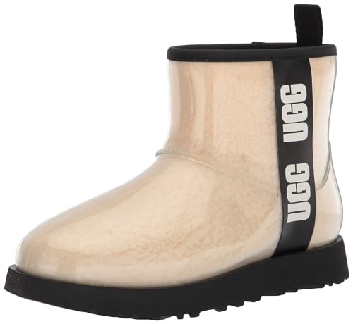 UGG Damen Classic Clear Mini Stiefelette, Natural Black, EU im Sale