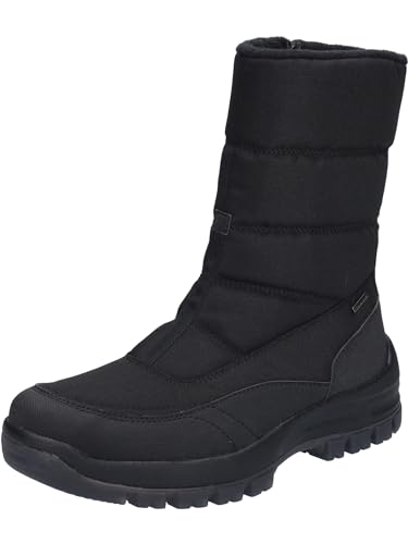 Josef Seibel Herren Winterstiefel Alaska 53,Weite G (Normal),Wechselfußbett,wasserdicht,uebergangsschuhe,Winterboots,schwarz,43 EU im Sale