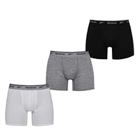 Thumbnail for Reebok Herren Sports Trunk Ainslie – Schwarz/Weiß/Grau meliert im Sale