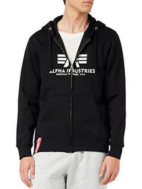 Thumbnail for Alpha Industries Basic Zip Hoody Kapuzensweat für Herren White im Sale