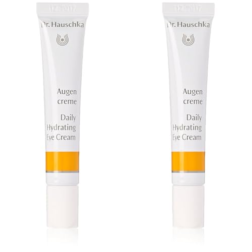 Dr. Hauschka Augencreme unisex, leichte Feuchtigkeitspflege, 12.5 ml, 2er Pack (1 x 24 g)