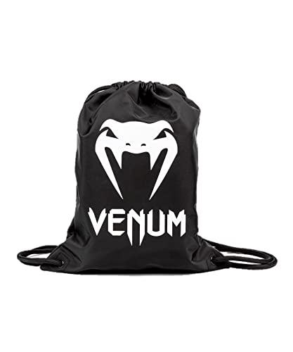 Venum Unisex-Erwachsene Classic Tasche mit Kordelzug Rucksäcke, schwarz/weiß