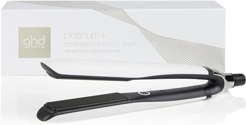 ghd platinum+ white - Intelligenter professioneller Haarglätter, weniger Haarbruch, mehr Glanz und Farbschutz, Ultra-Zone-Technologie, optimale Kämmtemperatur 185ºC homogen im Sale