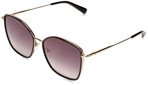 LONGCHAMP Damen LO685S Sonnenbrille, GOLD/SMOKE, 59