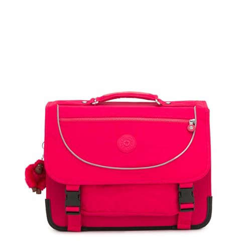 Kipling PREPPY Mittelgroße Schultasche, True Pink (Rosa) im Sale