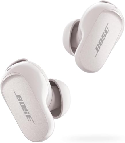 Bose QuietComfort Earbuds II, kabellos, Bluetooth, die weltweit besten Noise-Cancelling-In-Ear-Kopfhörer mit individueller Lärmreduzierung und personalisiertem Klang, Weiß im Sale