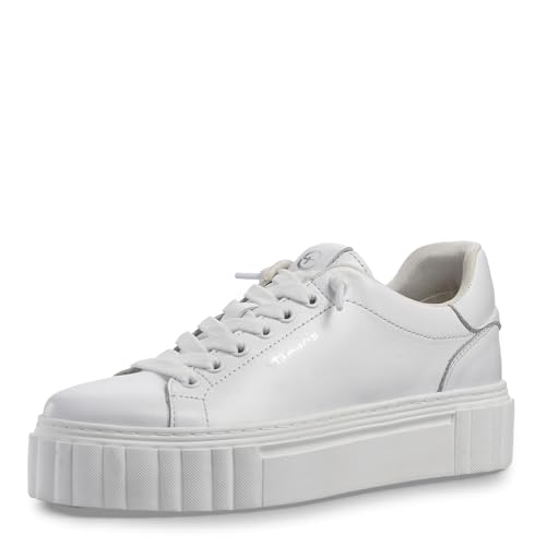 Tamaris Damen Sneaker bequem; White, im Sale