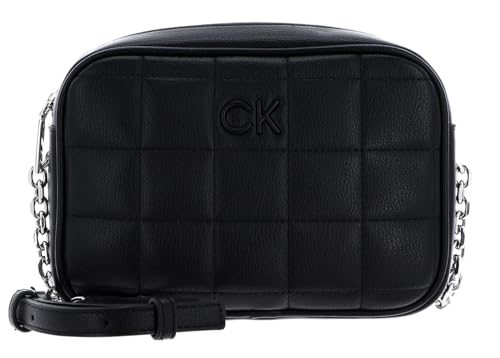 Calvin Klein CK Square Quilt Camera Bag CK Black im Sale