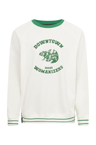 derbe Sweatshirt Town Herren Grün  | Pullover im Sale